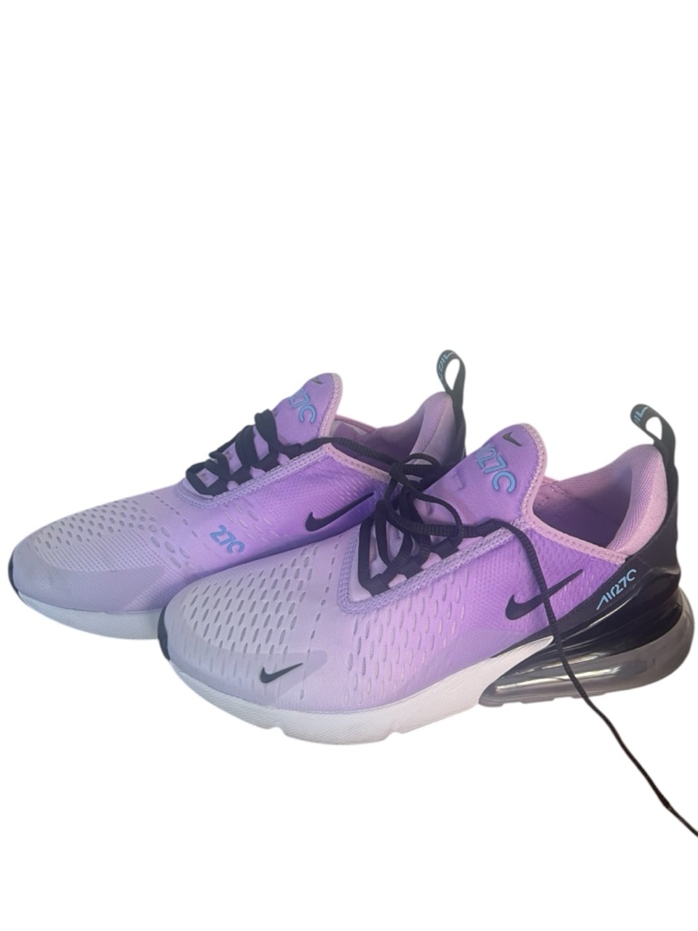 Women’s Athletic Sneakers in Lavender and Black - Picture 3 of 3